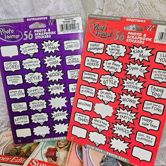 1990's Photo Bubble Stickers - Picture 3 of 9